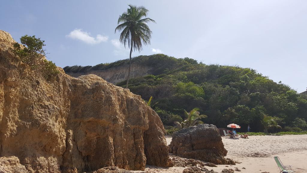 Praia Tabatinga Ap Beira Mar Com Vista Deslumbrante Da Praia Jacumã Exterior photo