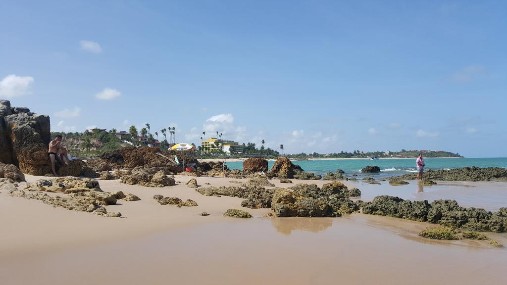 Praia Tabatinga Ap Beira Mar Com Vista Deslumbrante Da Praia Jacumã Exterior photo
