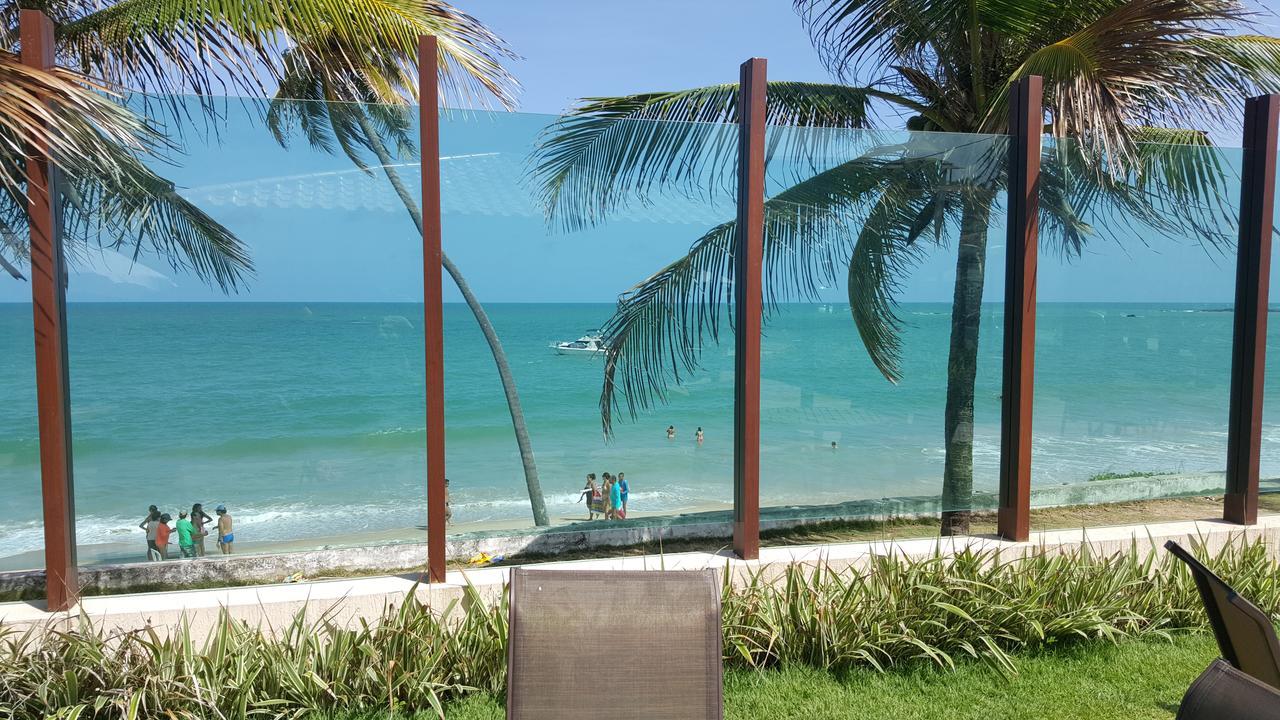 Praia Tabatinga Ap Beira Mar Com Vista Deslumbrante Da Praia Jacumã Exterior photo