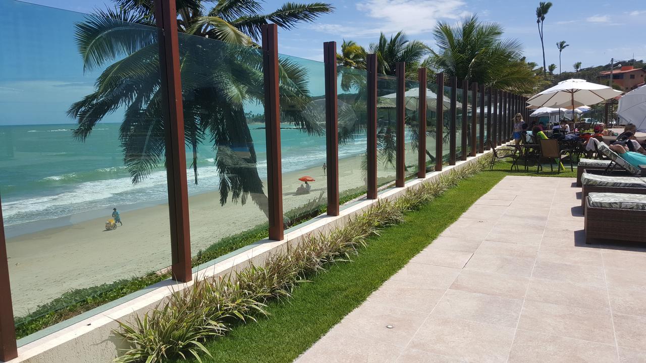 Praia Tabatinga Ap Beira Mar Com Vista Deslumbrante Da Praia Jacumã Exterior photo
